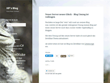 Tablet Screenshot of blog.schelian.de
